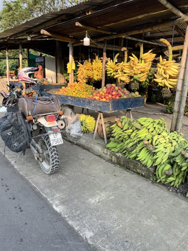 Unexpected moto adventure in Ecuador by Anastasia Lianiova.