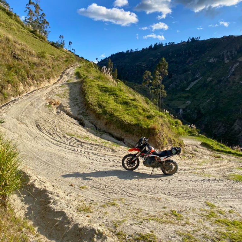 Antoine Dectot's Motorcycle Adventure in Ecuador