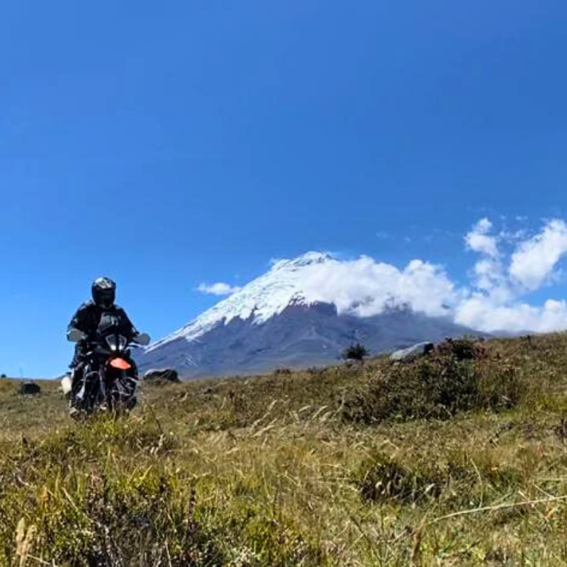 Antoine Dectot's Motorcycle Adventure in Ecuador