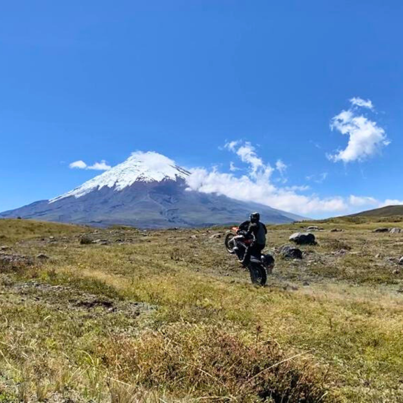 Antoine Dectot Motorcycle Adventure in Ecuador